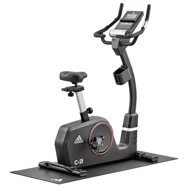Adidas 5mm bike and cross trainer mat black - UK version