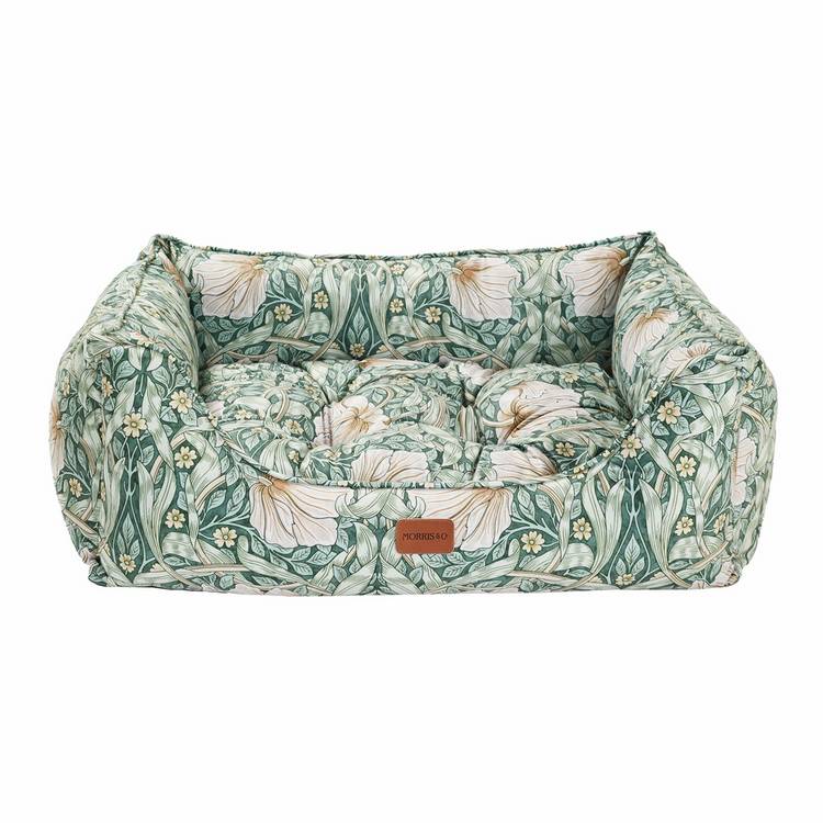 Morris & Co Pimpernel Print dog bed Large - British product