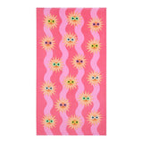 Argos Home kids beach towel pink 150x80cm, UK version