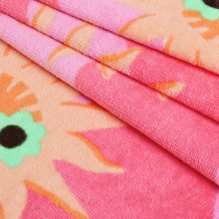 Argos Home kids beach towel pink 150x80cm, UK version