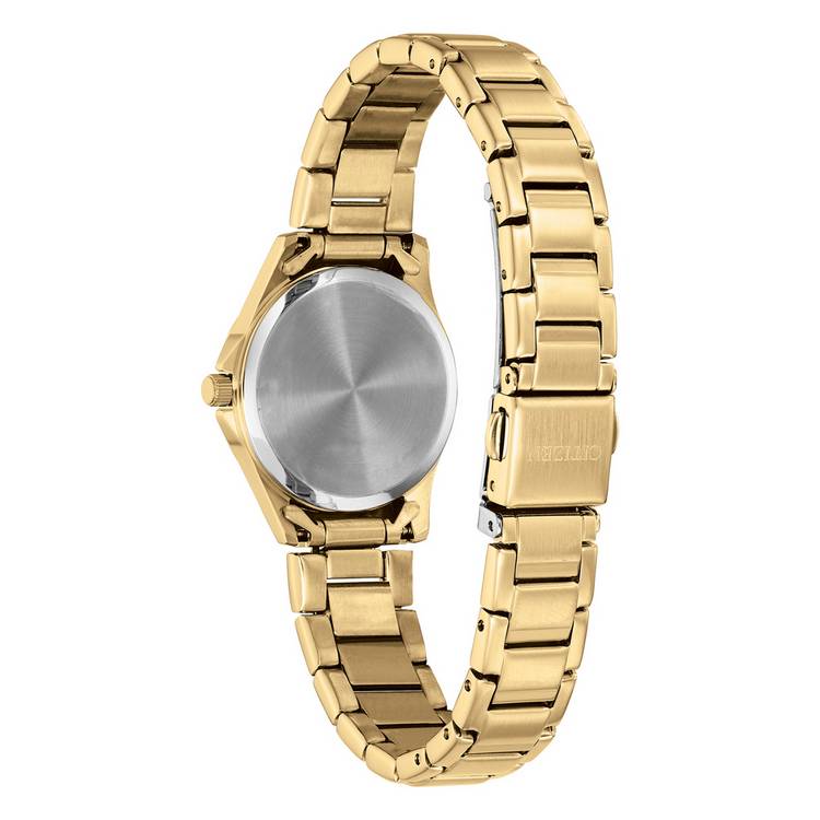 Citizen ladies gold tone stainless steel watch, UK version