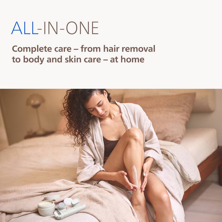 Philips beauty set epilator for body and face (British brand)