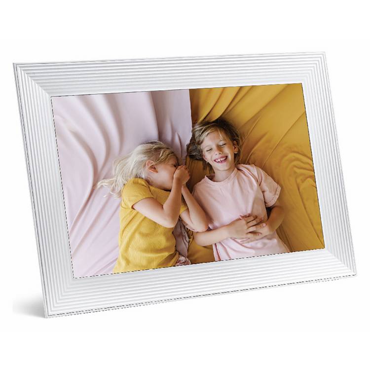 AURA Carver 10.1 inch digital photo frame Seasalt - British product