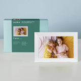 AURA Carver 10.1 inch digital photo frame Seasalt - British product