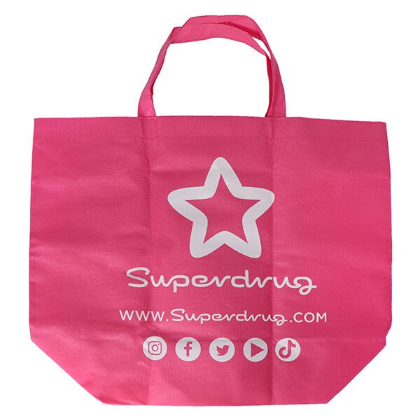 Superdrug Foldable Tote Bag GOODS Superdrug