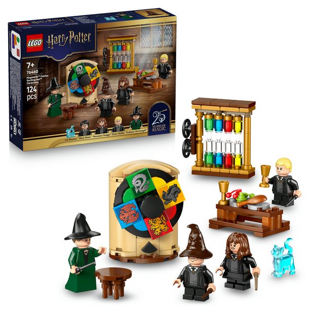 LEGO Harry Potter Sorting Hat ceremony building set (British brand)