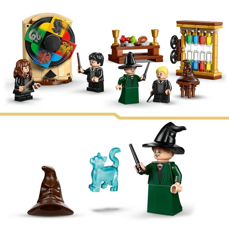 LEGO Harry Potter Sorting Hat ceremony building set (British brand)