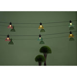 Habitat solar string lights warm white 10 LED, imported from the UK