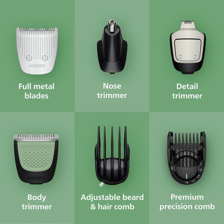 Philips Multigroom 7000 16-in-1 hair beard trimmer - British product
