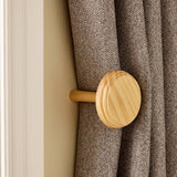 Argos Argos Home 2 Pack Wood Curtain Holdback - Natural - 12.8cm- Buy online at McGrocer