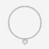 Inicio silver plated mother of pearl celestial bracelet, imported from the UK