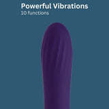 Nauti 10 function silicone bullet vibrator, imported from the UK