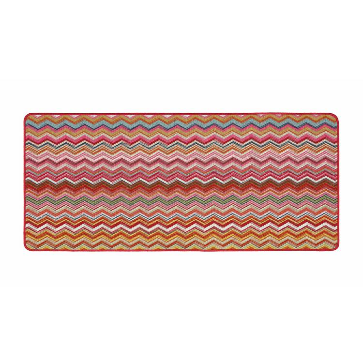 My Mat Candy Multi Bright Zig Zag Runner 67x150cm, UK version