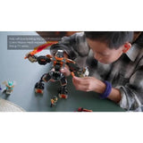 LEGO NINJAGO Cole's Mission Mech and Dragon Zane building set, UK version