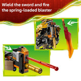 LEGO NINJAGO Cole's Mission Mech and Dragon Zane building set, UK version