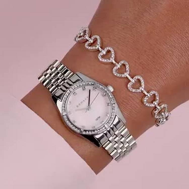 Radley watch and bracelet set with mother-of-pearl dial - British product