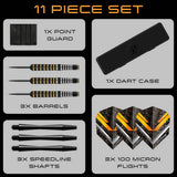 Harrows Vulcan 26g steel tip darts set, UK version