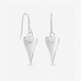 Argos Inicio Sterling Silver Plated Heart Fish Hook Earrings- Buy online at McGrocer