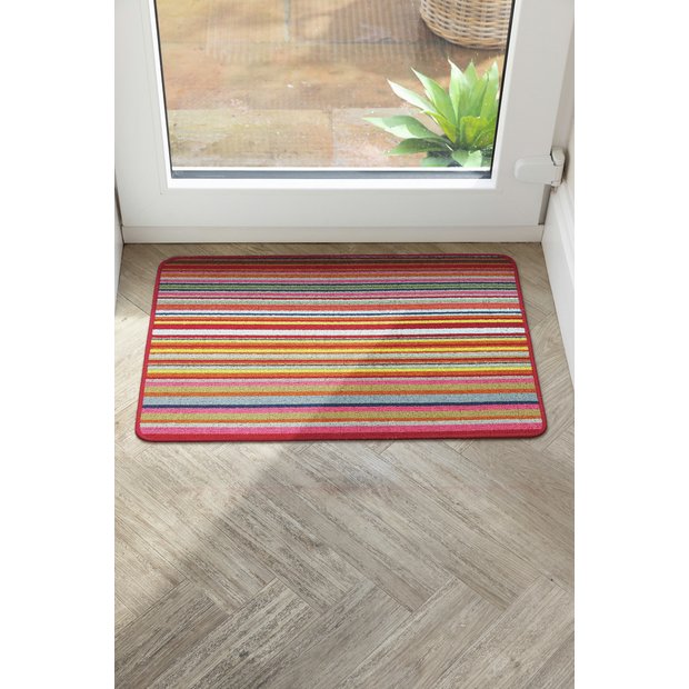 My Mat candy stripe doormat 50x75cm, UK version