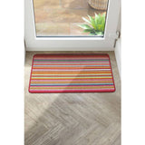 Argos My Mat Candy Multi Bright Stripe Doormat 50x75cm- Buy online at McGrocer