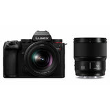 Panasonic LUMIX S5M2 mirrorless camera with lenses, imported from the UK