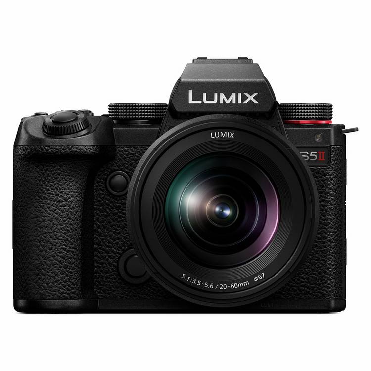 Panasonic LUMIX S5M2 mirrorless camera with lenses, imported from the UK