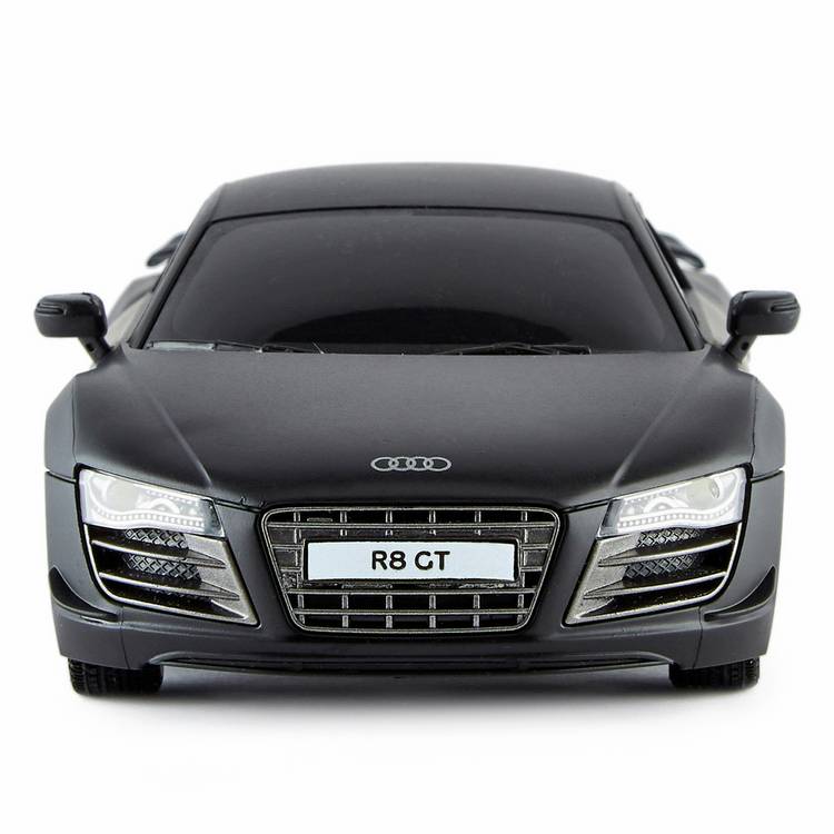 CMJ Audi R8 1:24 RC car black official model, UK version