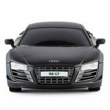 CMJ Audi R8 1:24 RC car black official model, UK version