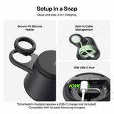 Belkin 25W Qi2 3-in-1 magnetic modular wireless charger (British brand)