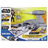 Star Wars Mandalorian N-1 Starfighter action figure set, UK version