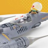 Star Wars Mandalorian N-1 Starfighter action figure set, UK version