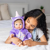 Tiny Treasures unicorn star doll outfit for 44cm dolls, UK version