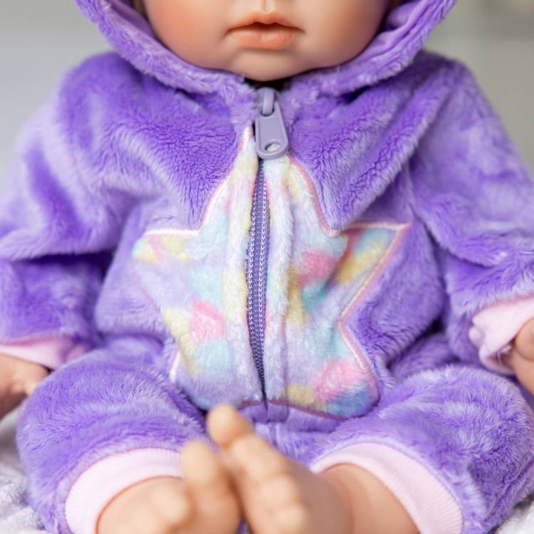 Tiny Treasures unicorn star doll outfit for 44cm dolls, UK version