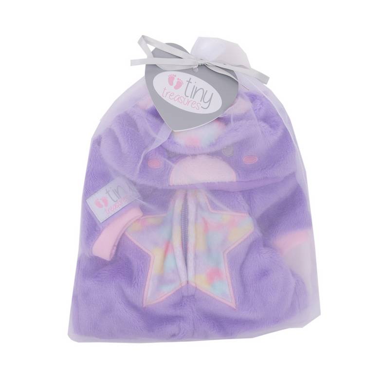 Tiny Treasures unicorn star doll outfit for 44cm dolls, UK version