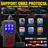 Streetwize OBD II diagnostic reader with cable - British product