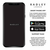 Radley Series 55 white silicone strap smart watch - British product