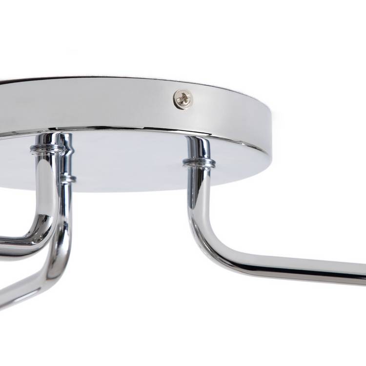 Argos Home Rayner flush ceiling light chrome (British brand)