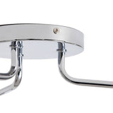 Argos Home Rayner flush ceiling light chrome (British brand)