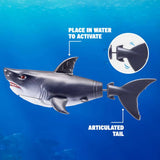 Zuru Robo Alive water activated shark toy - British product