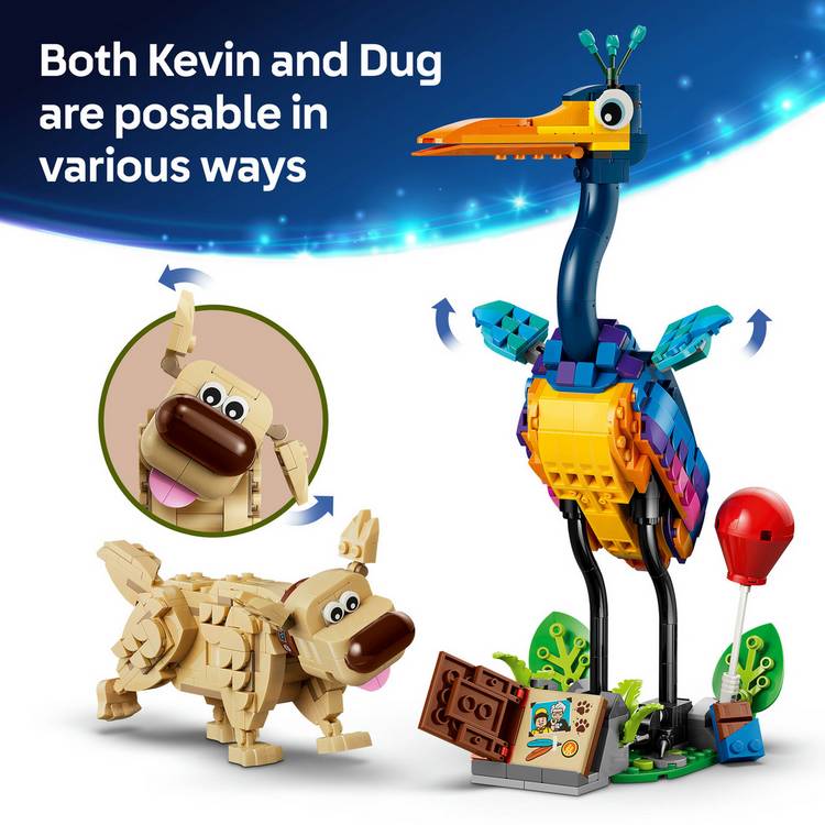 LEGO Kevin & Dug building set 43290, imported from the UK