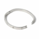 Freedom heart bracelet with crystals, imported from the UK