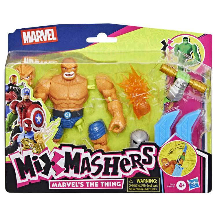 Marvel The Thing Mixmashers deluxe action figure, imported from the UK