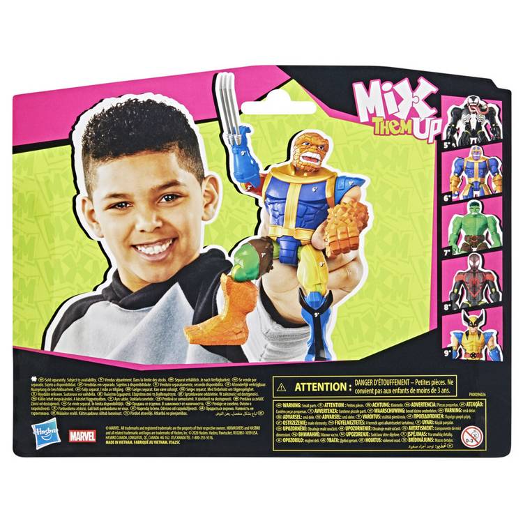 Marvel The Thing Mixmashers deluxe action figure, imported from the UK