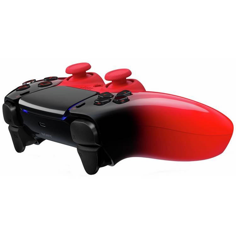 Sony DualSense Hyperpop Red wireless controller, imported from the UK