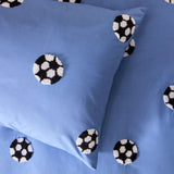 Argos Home Kids Tufted Football Blue Bedding Set - Double