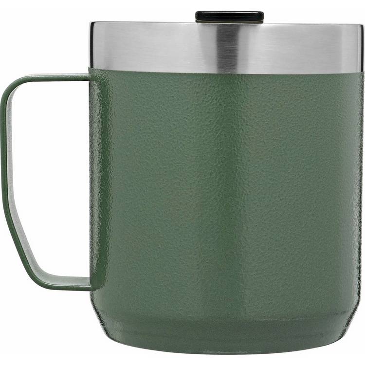 Stanley camping mug 350ml Hammertone Green, imported from the UK