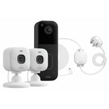 Argos Blink Video Doorbell and Mini 2K+ Security Camera Kit (2 Pack) with Power Adaptor- Buy online at McGrocer
