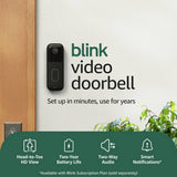 Blink Video Doorbell and Mini 2K camera bundle (British brand)