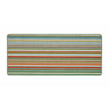 My Mat green stripe runner rug 67x150cm, imported from the UK