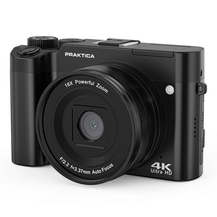 Praktica DZ16 digital camera 13MP 16x zoom, UK version